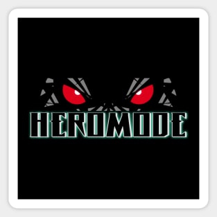 HeroMode Alpha logo Sticker